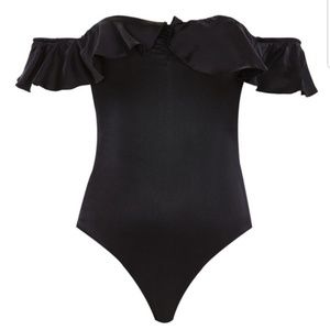 For Love & Lemons 🍋 Virgo Ruffle Bodysuit